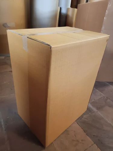 Single Wall 3 Ply Brown Corrugated Packaging